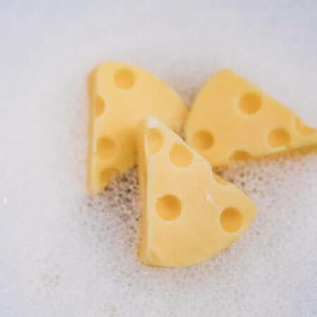 Jabón en barra queso vainilla