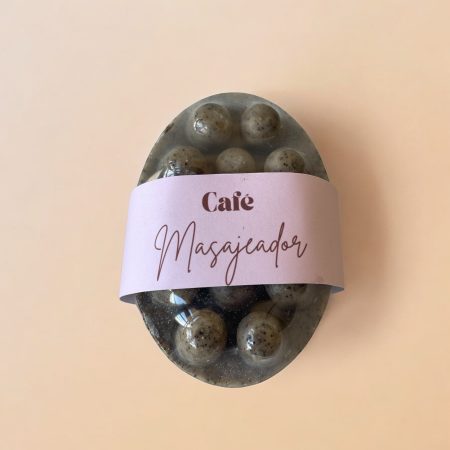 Jabón masajeador exfoliante - Café
